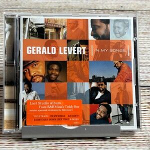 Gerald Levert In My Songs CD 2007 Atlantic R&B Soul Final Album